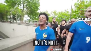 iShowSpeed SCAMMED in Paris during livestream