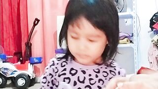 Akhirnya bisa makan donat juga