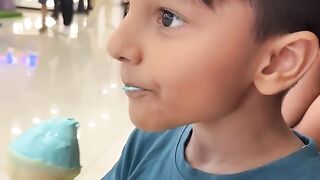Cute boy Ice-cream