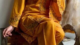Khadi Net (Brand Fabric) Full Embroidered Shirt