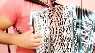 Incrível como este tocador toca concertina na perfeição.música culturadiversa (1)