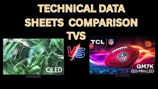 Samsung S95C55  4K  DVB  QE55S95C VS TCL QM7K55 4K ATSC  55Q - WITCH IS THE BEST