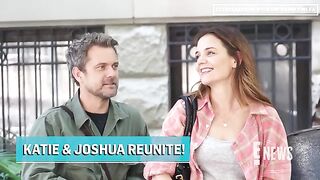 Katie Holmes Reunites With Dawsons Creek Costar Joshua Jackson.
