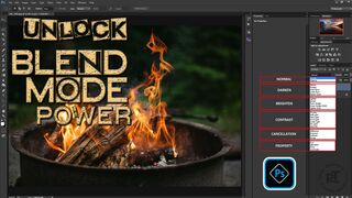 Photoshop Blend Mode Advantages and Shortcuts