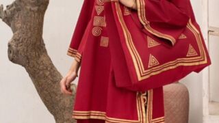Summer Linen Co-Ords 2 Piece Set With HandBag