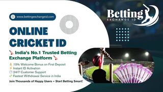 Get Your Online Cricket ID Today from Indias  Trusted Betting