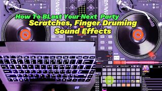 How To Make Crazy Afrobeats Dj Mashup  Dj Scratches,  Finger Drumming  Trending DJ Sound Effects