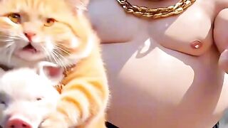 Yellow cat sad story