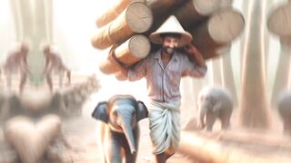 The story of the farmer and the baby elephant