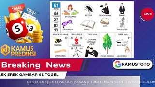 Togel 61 - Erek Erek 61 Togel 2D Bergambar Lengkap Berurutan - Buku Tafsir Mimpi 61 2D Bergambar