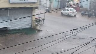 Rain in Hyderabad