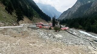 Mahodand Lake Road Damaged  Swat Valley Adventure Tour