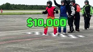 Jet Engine vs Human for 10k