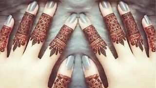 New fingers mahndi design of
