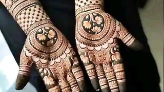 Simple Mahandi design of the day