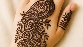 Super mahndi design and simple Mahandi design and