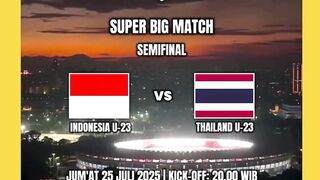 INDONESIA HADAPI THAILAND DI SEMIFINAL AFF U-23!