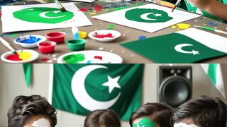 Pakistan Flag Drawing Challenge for Kids  Spot the Mistake