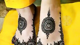 new best mehndi design of the day today simple Mahsimple Mahandi design I like please support me 3