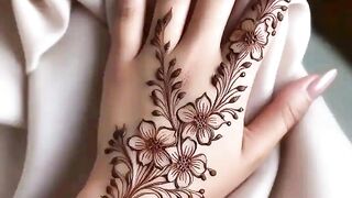 new best mehndi design of the day today simple Mahsimple Mahandi design I like please support me 4