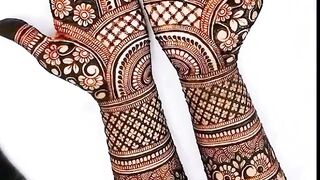 new best mehndi design of the day today simple Mahsimple Mahandi design I like please support me 5