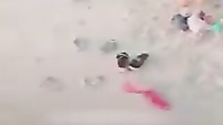 عائلة مصرية في مدينة الشيخ زويد قرب الحدود مع غـ.ـزة