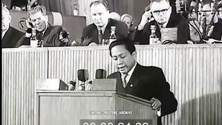 Cuplikan suara Asli  Aidit (Pemimpin PKI) 1959