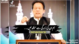 #Imran khan heart touching speech.