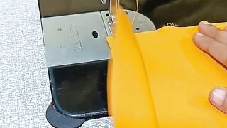 How to attach zipper to the front of pants _ How to sew fron fly zipper_