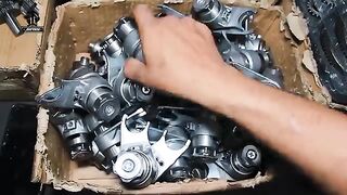 Assembling 70 CC motorcycle