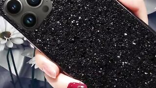 Black lover wedding gown, nails, makeup, phone case and etc..