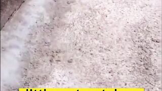 Little cat fight big mouse