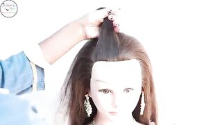 most beautiful updo hairstyle for bridal look