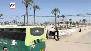 Strikes hit area in central Gaza after new evacuation order from Israel