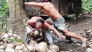 Drunken god fight