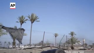 Palestinians evacuate as Israel military issues evacuation orders for central Gaza