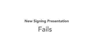 New Signing Presentation Fails - From Dembele To Dest
