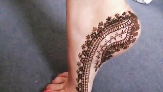 New foot mehndi design 2