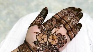 new super mahndi design and simple Mahandi full hand baridel mahndi design 6