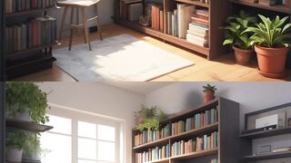 Find the Hidden Detail  Book Lovers Spot the Difference Game