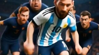 King of football Mesi