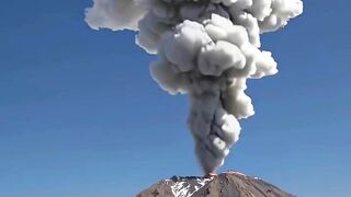 Volcanic eruption