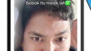 serem banget bobok nya melek