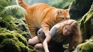 Cats and human love story