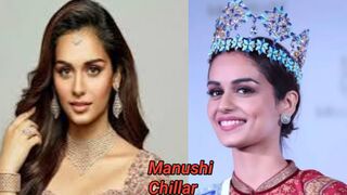 Manushi Chillar hot Actress biography, Manushi Chhillar To Complete Her Studies Before Bollywood  ABP News