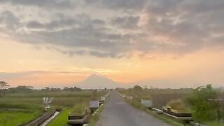 Sunset Road Chasing Peace Before the Night Falls