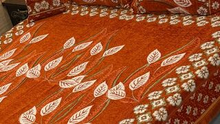 Velvet Jaquard Bedsheet King Size 4 Piece