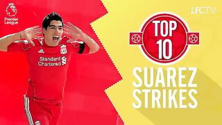 Top 10 Luis Suarezs amazing Liverpool goals