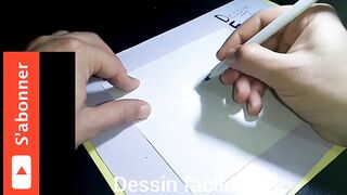 Dessin  facile maison en hiver