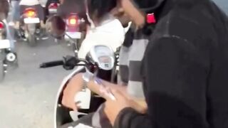 jakarta emang sesibuk itu gaes , semangat buat pejuang rupiah